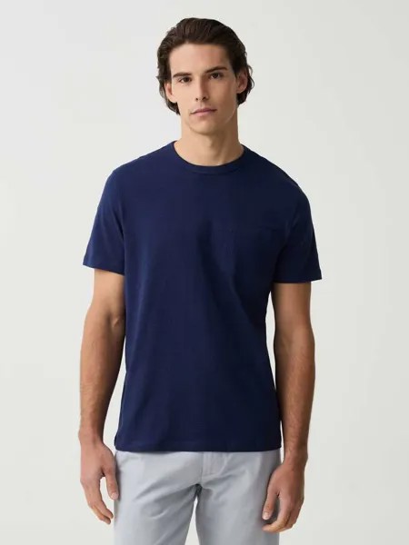 Футболка из джерси с карманом Ovs, цвет dark blue