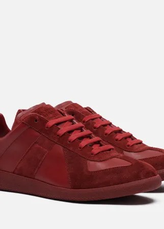 Мужские кроссовки Maison Margiela Replica Low Top, цвет красный, размер 40 EU