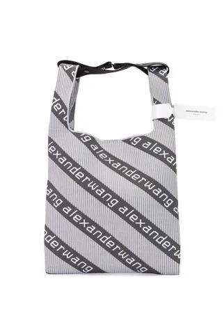 Alexander Wang жаккардовая сумка-тоут с логотипом