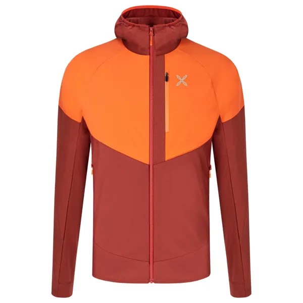 Флисовая жилетка Montura Spitze Maglia, цвет Tobacco/Arancio Brillante