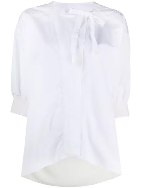 Chloé рубашка с завязками на воротнике