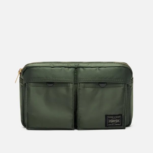 Поясная сумка унисекс Porter-Yoshida and Co Tanker Classic, зелёный