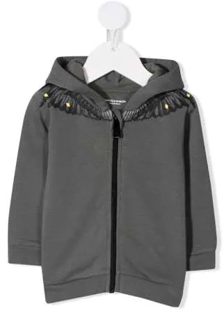 Marcelo Burlon County Of Milan Kids худи на молнии с вышивкой