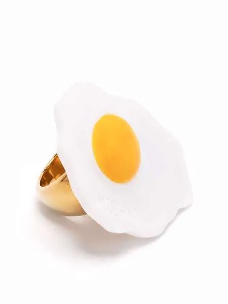 Moschino кольцо Fried Egg
