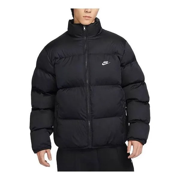 Куртка спортивная одежда клубная стеганая куртка Nike, черный