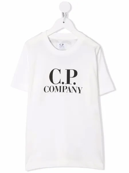 C.P. Company Kids футболка с графичным принтом