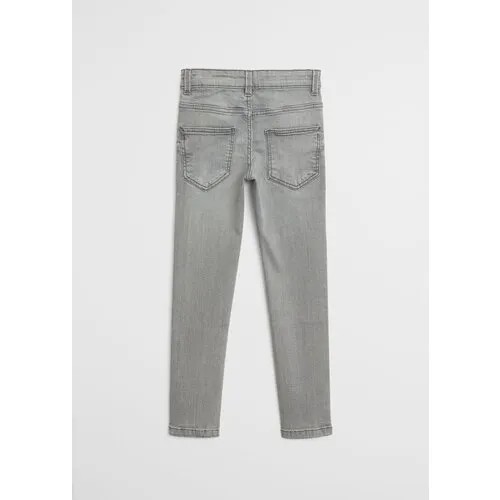 Джинсы  MANGO Slim8, размер 128, серый