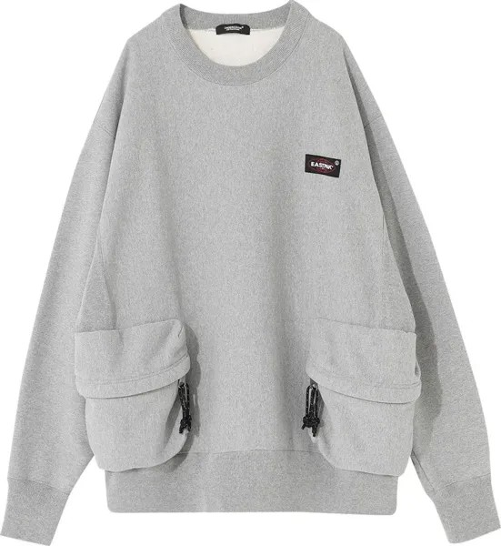 Толстовка Undercover x Eastpak Crewneck 'Top Grey', серый