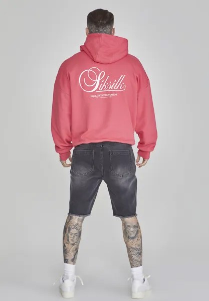 Толстовка с капюшоном GRAPHIC SIKSILK, розовый
