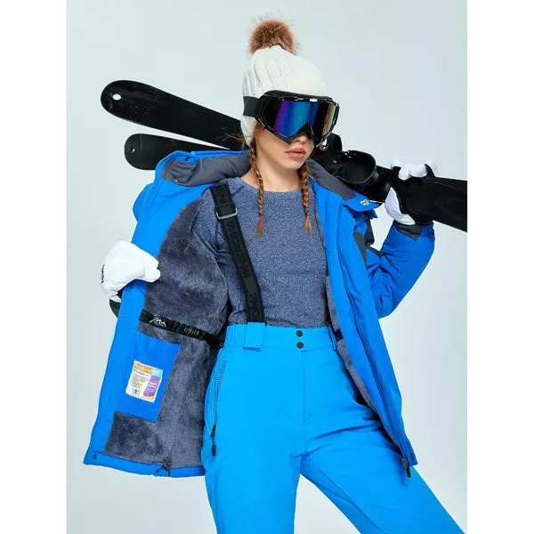 Спортивная куртка дышащий водонепроницаемый с текстовой вышивкой с капюшоном с флисовой плюшевой подкладкой