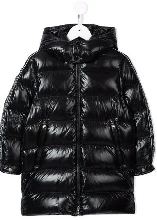 Moncler Enfant пуховик с капюшоном