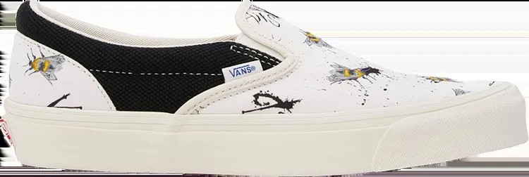 Кеды Vans Ralph Steadman x OG Classic Slip-On LX Bee, белый