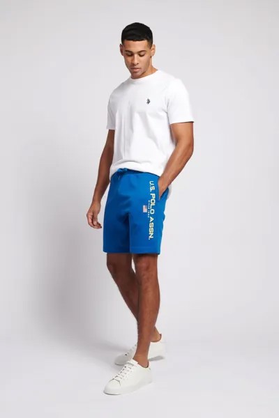 Темно-синяя куртка USPA Sport LB Shorts U.S. Polo Assn, синий