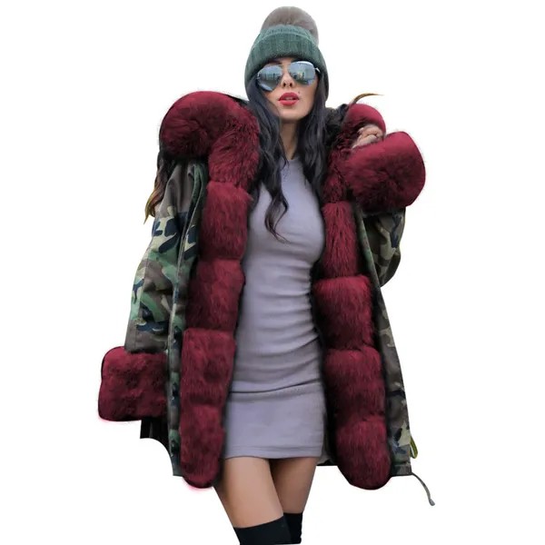 Толстовки, длинное пальто, женские парки оверсайз из искусственного меха, зимняя хлопковая Флисовая теплая куртка, пальто, облегающее женск...