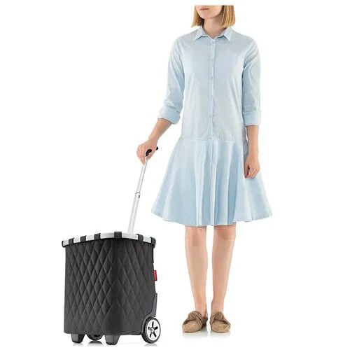 Сумка-тележка carrycruiser rhombus black Reisenthel FD-OE7059