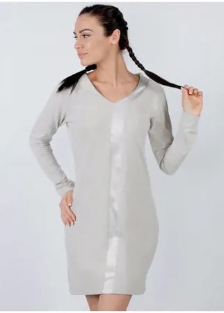 Сорочка Jadea JADEA 5093 maximaglia размер M, perla (Сиреневый)