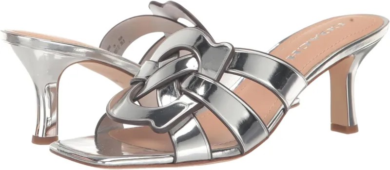 Босоножки Tillie Sandal COACH, цвет Silver