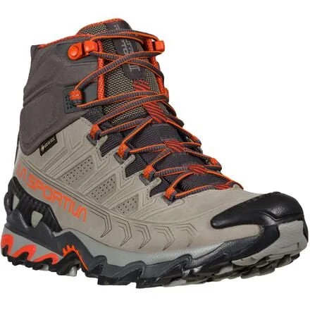 Кожаные походные ботинки Ultra Raptor II Mid GORE-TEX женские La Sportiva, цвет Moon/Paprika