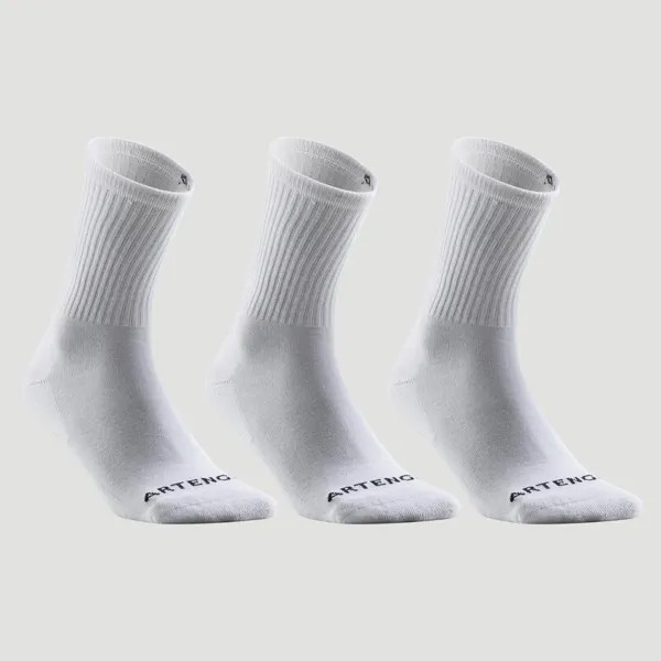 Теннисные носки RS 100 High, 3 пары, белые ARTENGO, цвет weiss