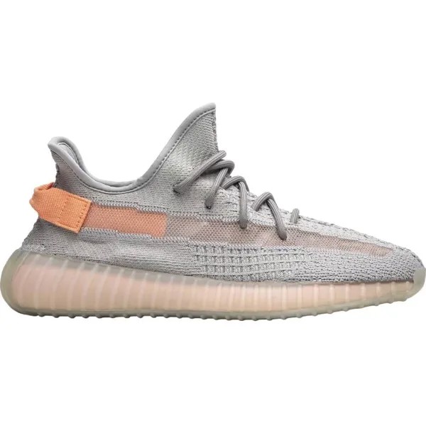 Кроссовки Adidas Yeezy Boost 350 V2 True Form, серый/розовый