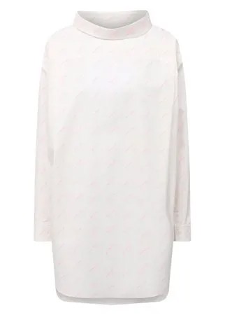Хлопковая рубашка Balenciaga