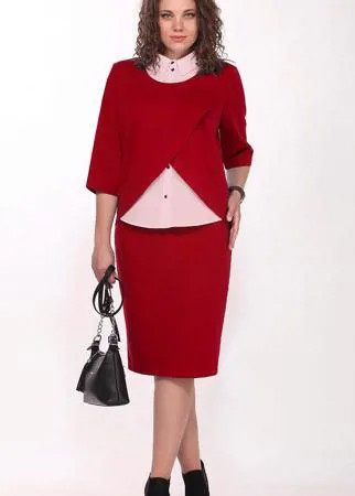 Костюм Lady Secret-1610/5 В цвете: Красный; Размеры: 56,52,54