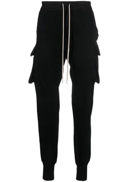 Rick Owens DRKSHDW спортивные брюки карго, черный