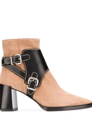 Tod's ботинки с ремешками и пряжками