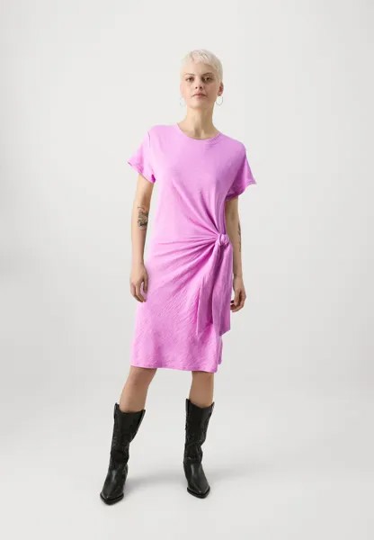 Платье из джерси SARONG DRESS GAP, сирень