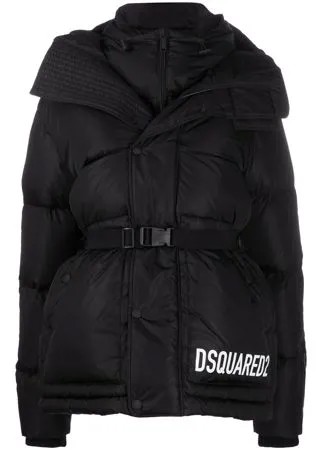 Dsquared2 пуховик с поясом