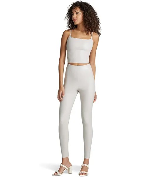 Топ Commando Faux Leather Cami Crop Top FLT214, цвет Porcelain