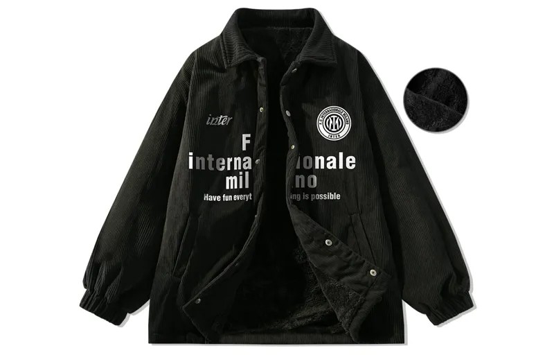 Inter Milan Football Club ФК Куртка унисекс Internazionale Milano, Черный