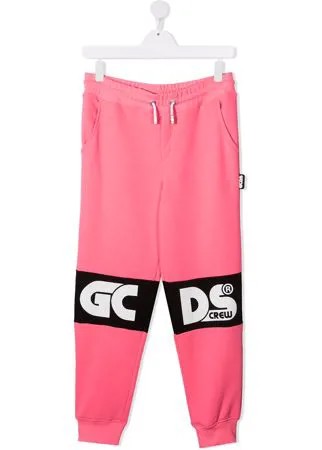 Gcds Kids спортивные брюки в стиле колор-блок