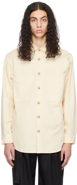 Рубашка Off-White с накладными карманами King & Tuckfield