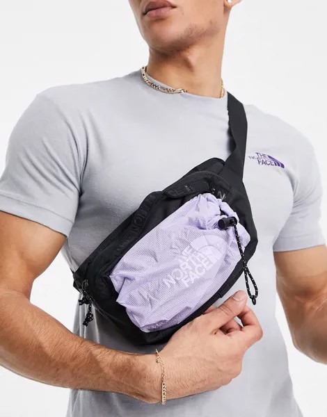 Сиреневая сумка-кошелек на пояс The North Face Bozer III-Фиолетовый цвет