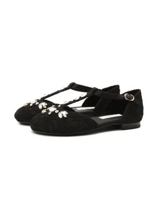 Текстильные туфли Dolce & Gabbana