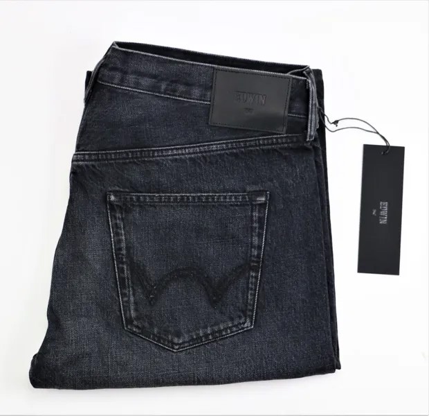 Новые мужские прямые джинсы EDWIN Dwight цвета иронии, размеры W30 32 34 36 L28