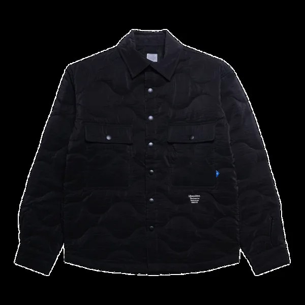 Рубашка Liberaiders Quilted Ripstop Nylon 'Black', черный