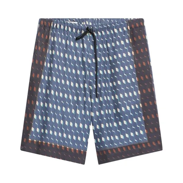 Шорты Dries Van Noten Loose Fit Elasticated Shorts, синий