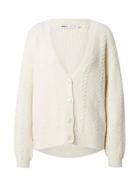 Вязаный кардиган Only CALLIE, цвет Wool White