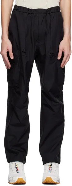 Черные брюки-карго из технического материала F/CE.