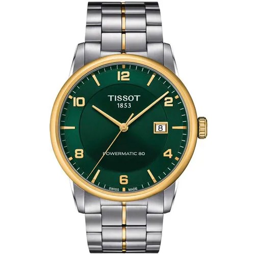 Наручные часы TISSOT T-Classic T0864072209700, зеленый, серебряный