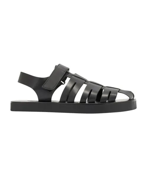 Сандалии на плоской подошве Ancient Greek Sandals, черный