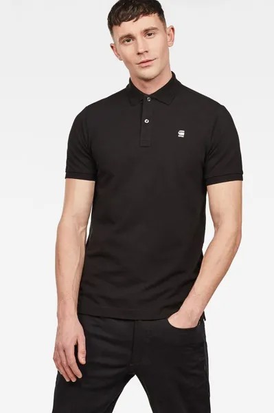 Поло D11595.5864.6484 G-Star Raw, черный