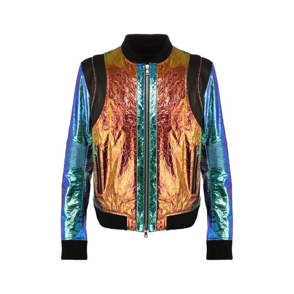 Кожаный бомбер Balmain