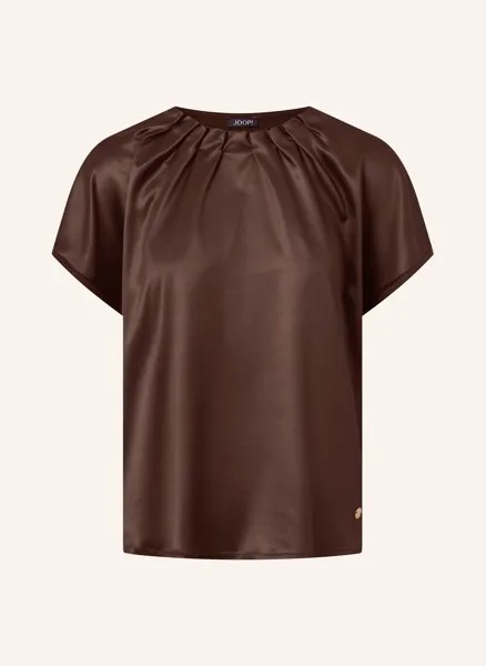 Футболка из микса материалов Joop!, коричневый