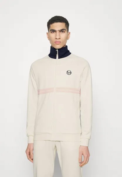 Куртка тренировочная DALLAS TRACK Sergio Tacchini, цвет gardenia/maritime blue