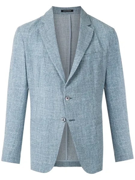 Emporio Armani однобортный пиджак узкого кроя