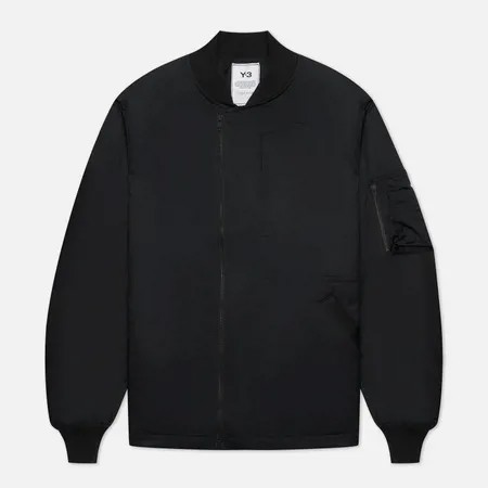 Мужская куртка бомбер Y-3 Classic, цвет чёрный, размер S