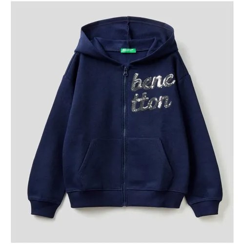 Худи на молнии United Colors of Benetton для девочек 22A_35TMC501I_252_XL